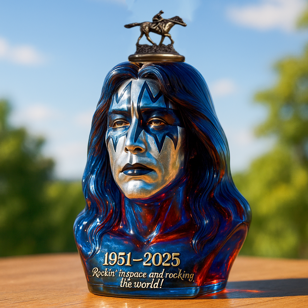 KISS·Space Man Limited Edition Whiskey bottle