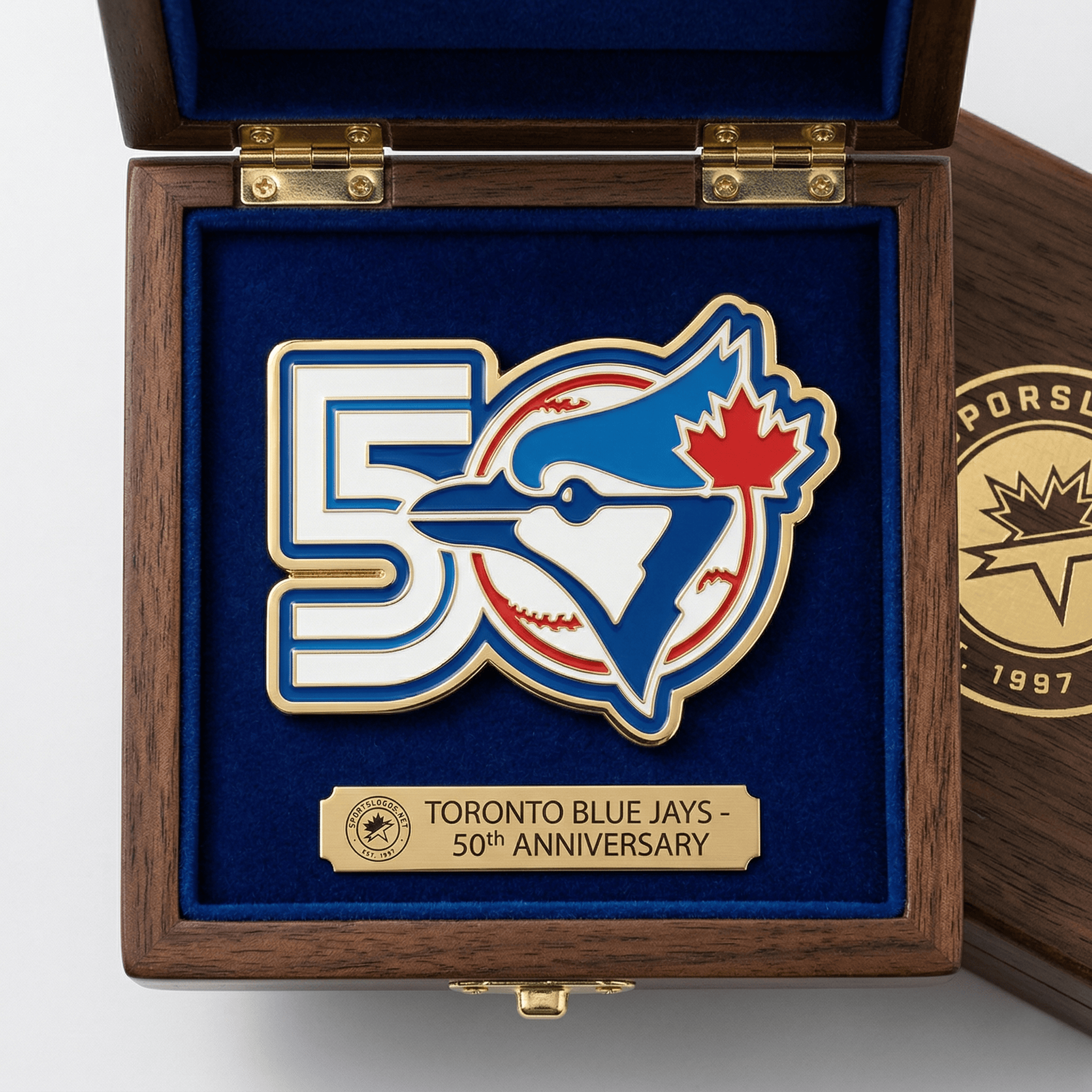 Toronto Blue Jays 50th Anniversary Enamel Pin