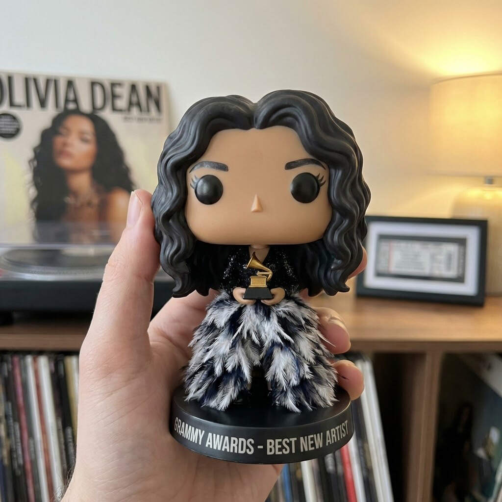 Olivia Dean Best New Artist Commemorative Figure 🌟🏆（presell）