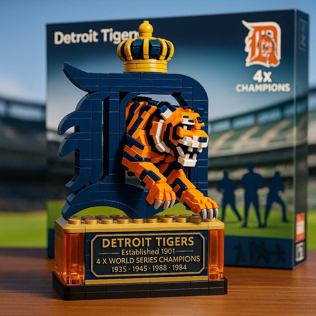 Tigers Building Block Set