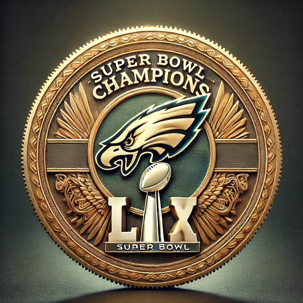 Snoopy’s Super Bowl LIX Victory Coin