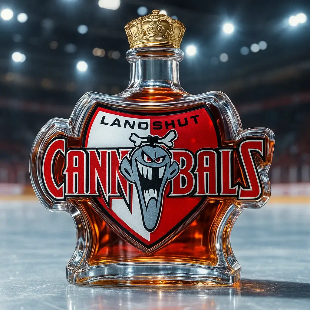 Landshut Cannibals Whiskey Bottle