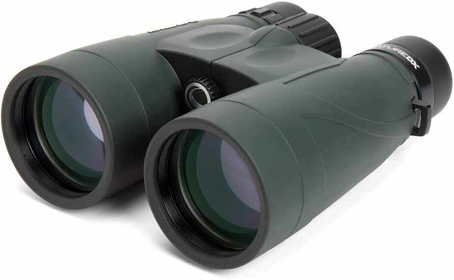 Celestron – Nature DX 10x56 Binoculars – Outdoor and Birding Binocular – Fully Multi-coated with BaK-4 Prisms – Rubber Armored – Fog & Waterproof Binoculars – Top Pick Optics