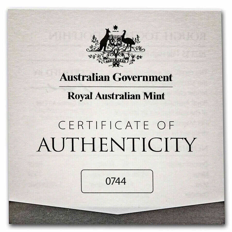 2023 AUS 1 oz Silver Dolphin High Relief Proof (w/Box & COA) - SKU#278910