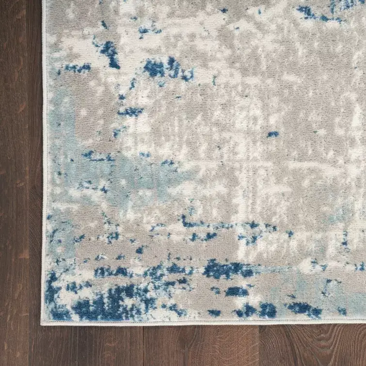 Addie Slate Gray/Light Beige/Ivory Rug