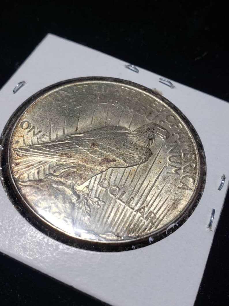 1923 S Silver Peace Dollar Coin  - BU !  Lot# 501 Regular 75