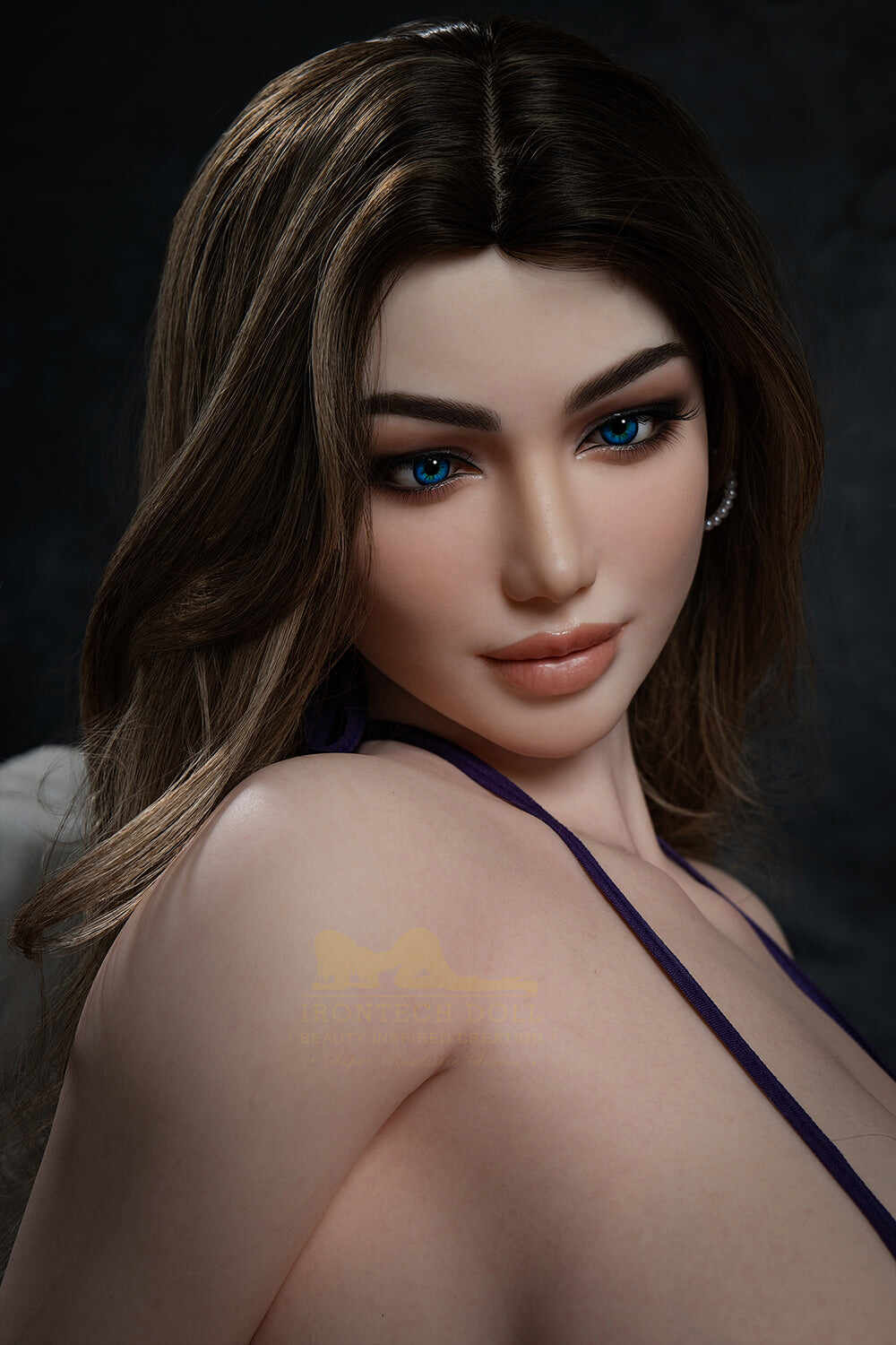 Irontechdoll Yolanda 5ft25 / 160cm S13 Head Full Silicone Big Tits Chubby Sex Doll With Thick Thighs