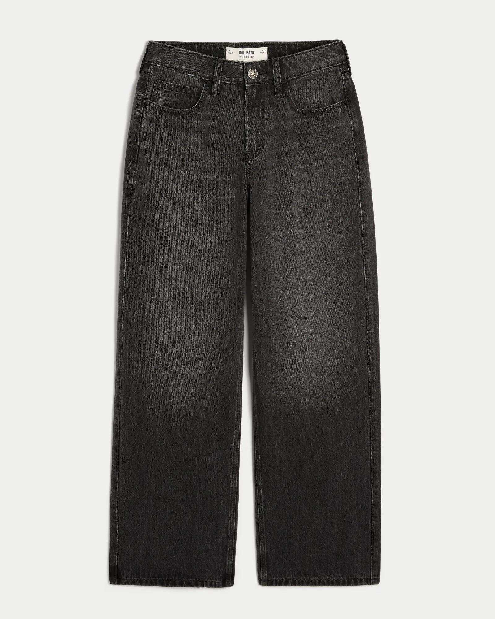 High-Rise Baggy Jeans