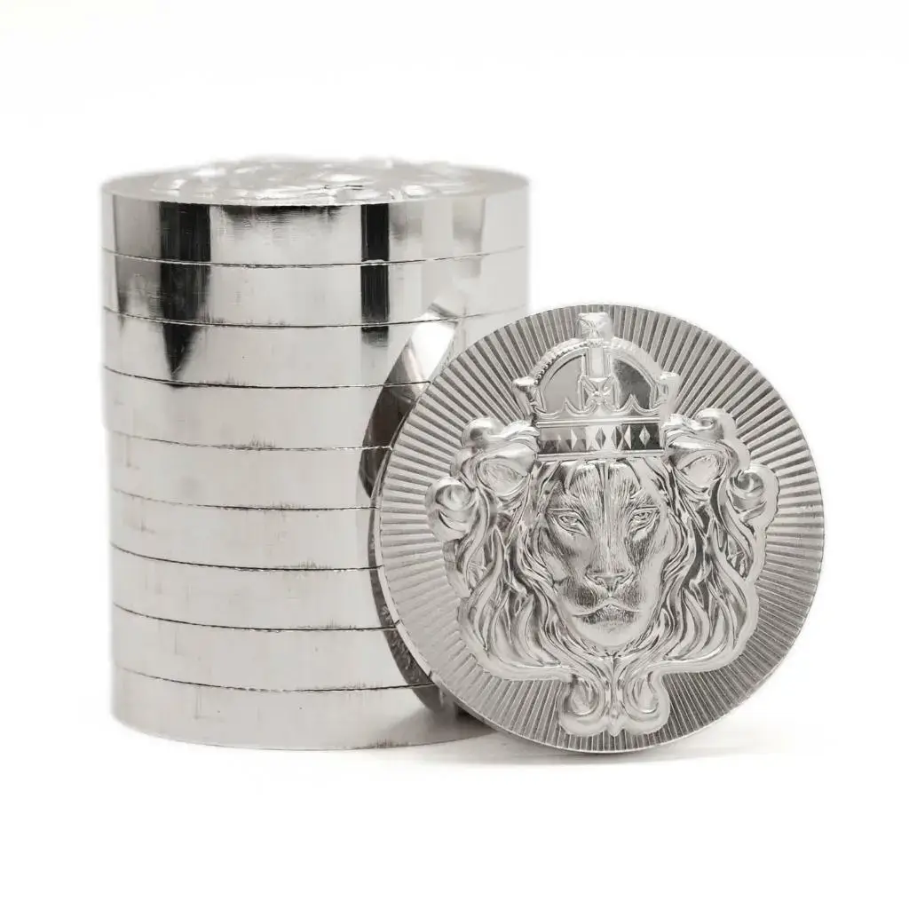 2 oz .999 Silver STACKER ROUND by Scottsdale Mint - 2 oz .999 Silver