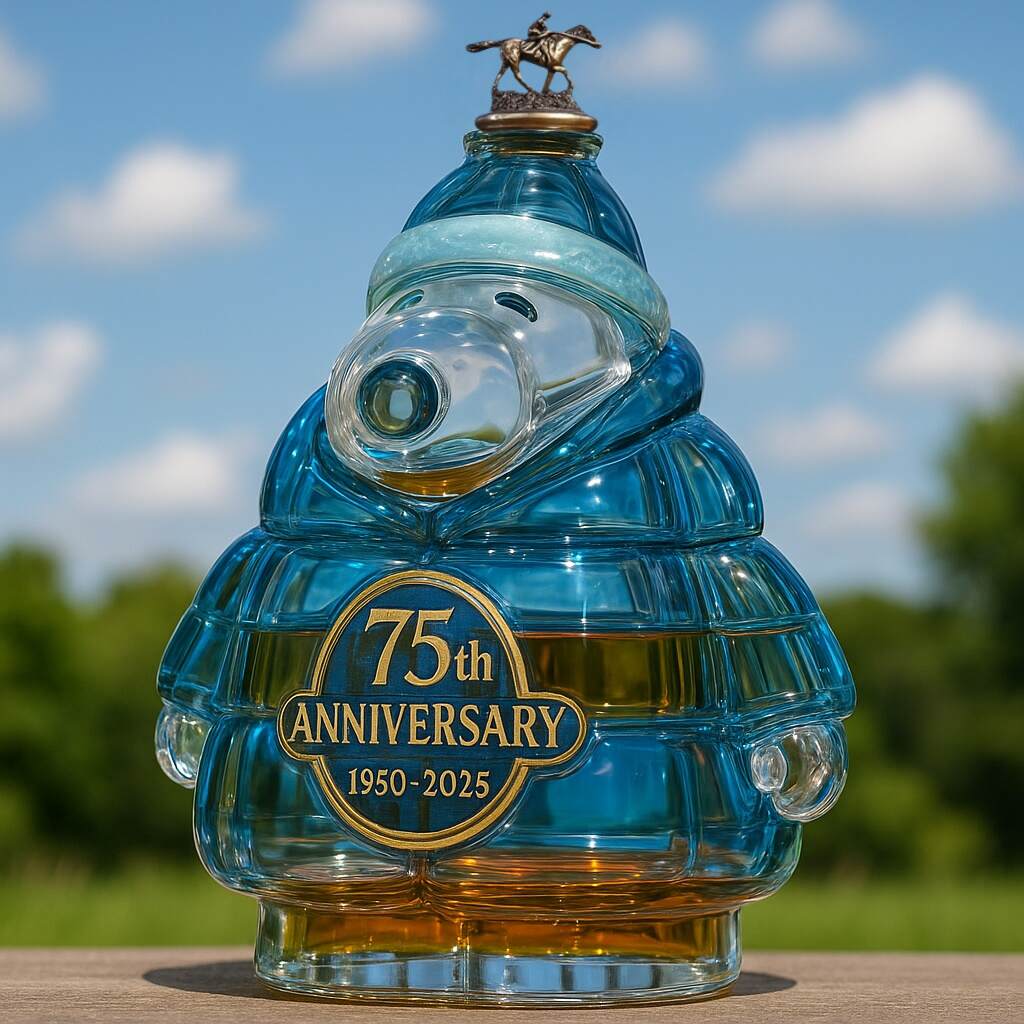 SNP 75th Anniversary Whiskey Bottle