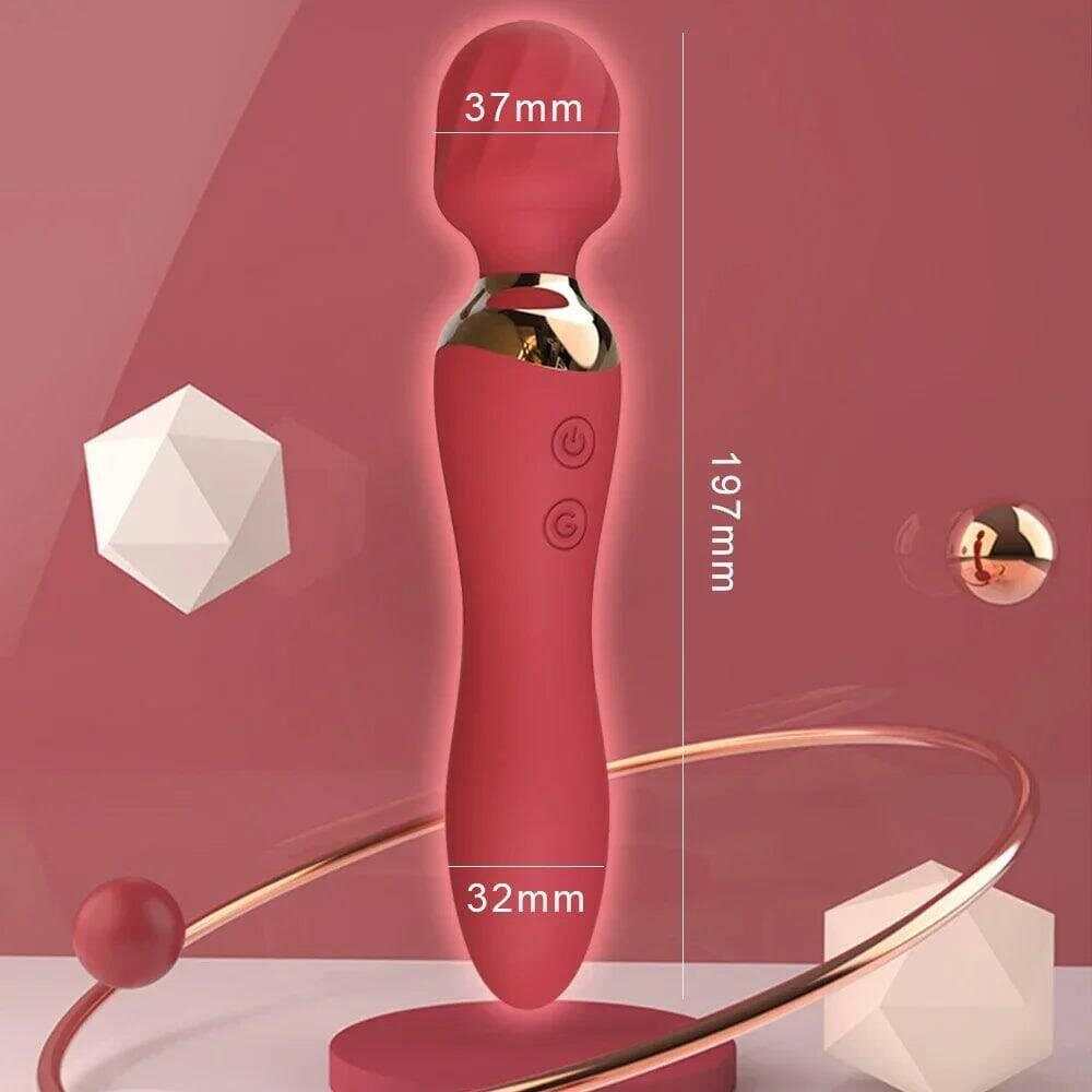 Powerful Wand Vibrator for Women – 10 Modes, Clit & G-Spot Stimulator