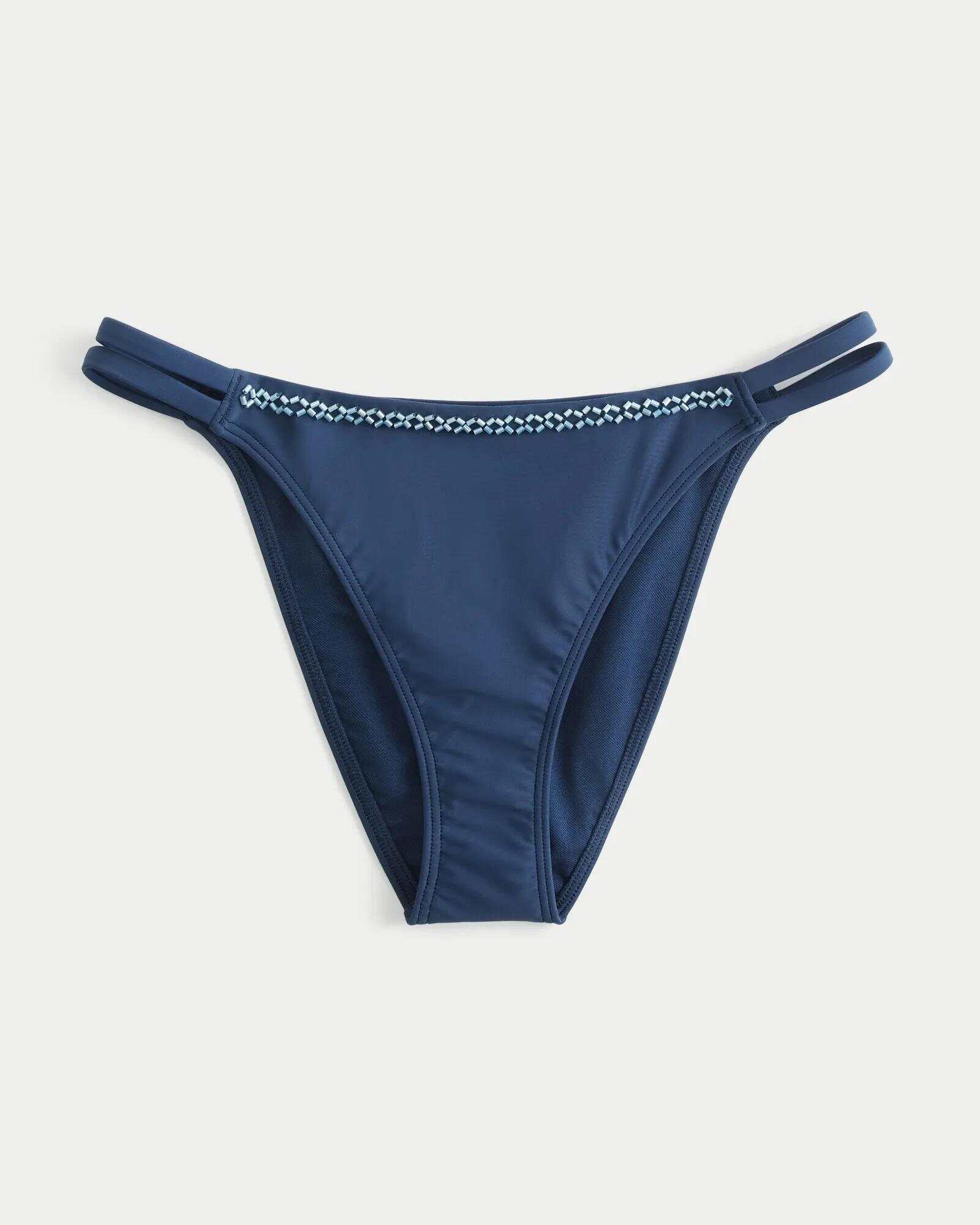 Double Strap Cheeky Bikini Bottom