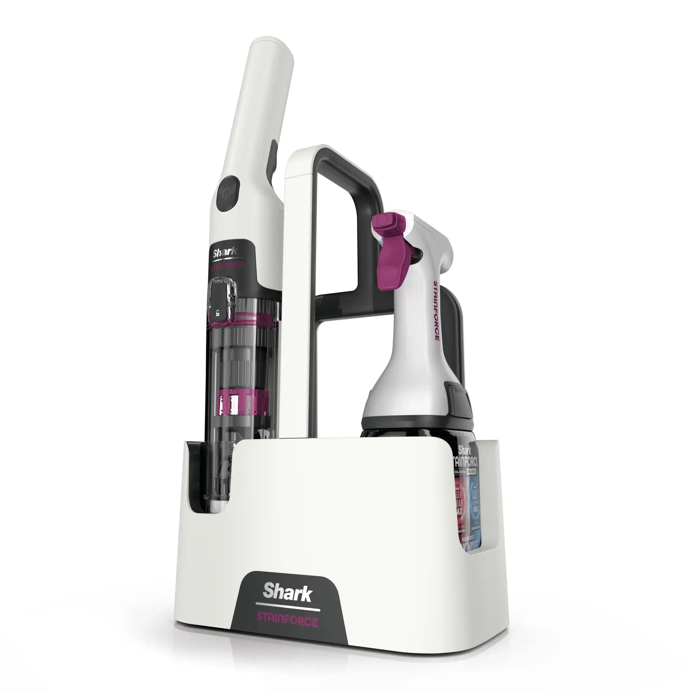 Cordless Portable Stain Cleaner, bagless with self cleaning  - HX100