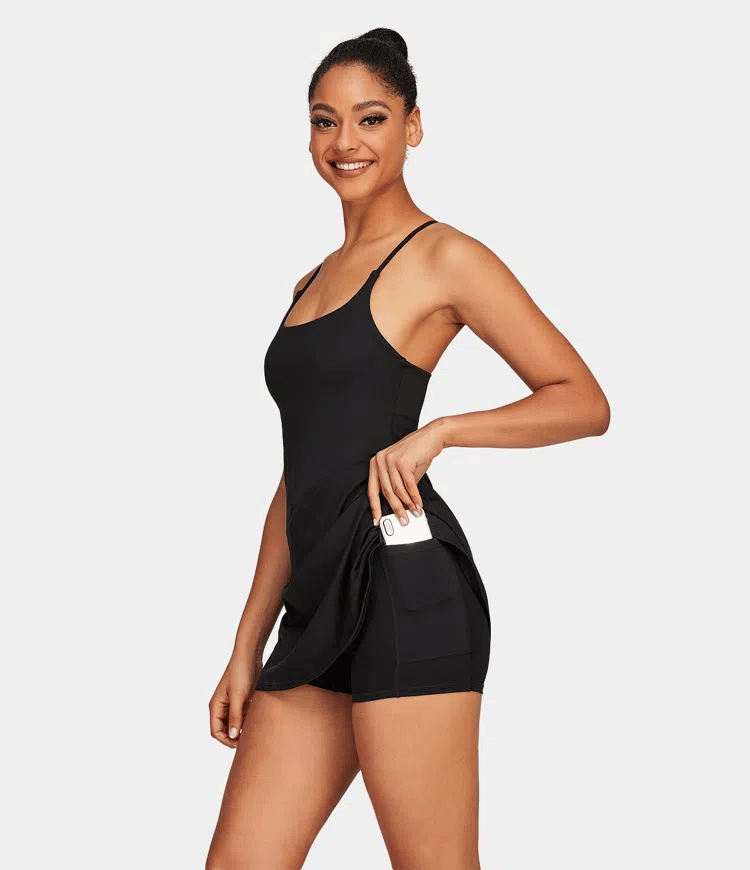 🔥Flash Sale🔥Softlyzero Plush Backless Active Dress-Easy Peezy