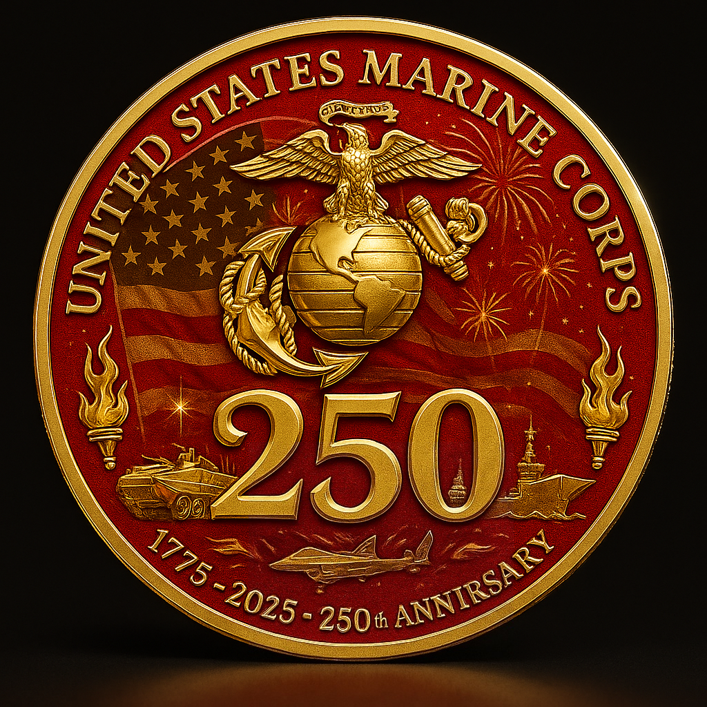 Semper Fidelis: 250 Years of the Marine Corps Tribute Coin