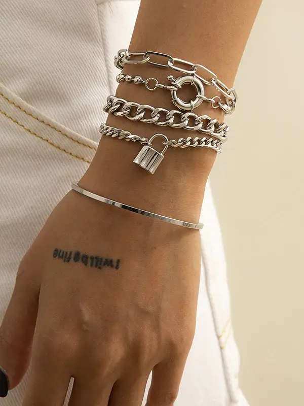 Cool Hip-Hop Chains Bracelet