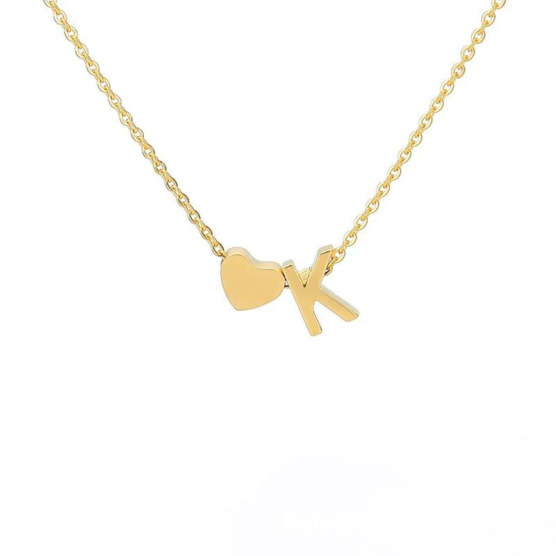 🔥Last Day 69% OFF ✨Personalized Gold Heart A-Z Initial Necklace Jewelry Gift for Her