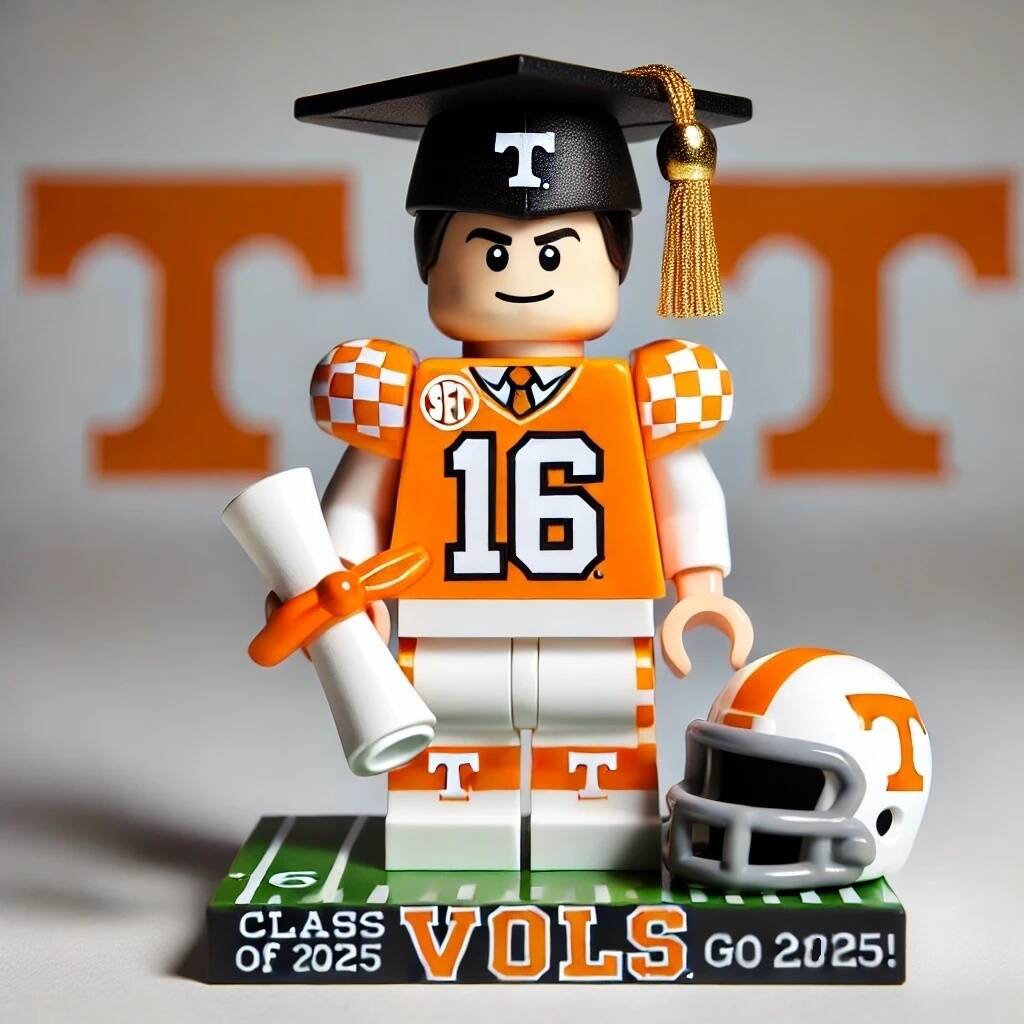 2025 College Football Graduation Minifigure Set