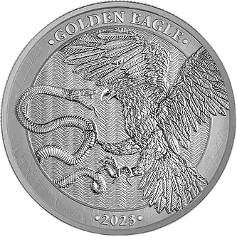 2023 Malta Golden Eagle 5 Euro 1 oz 999.9 Silver BU