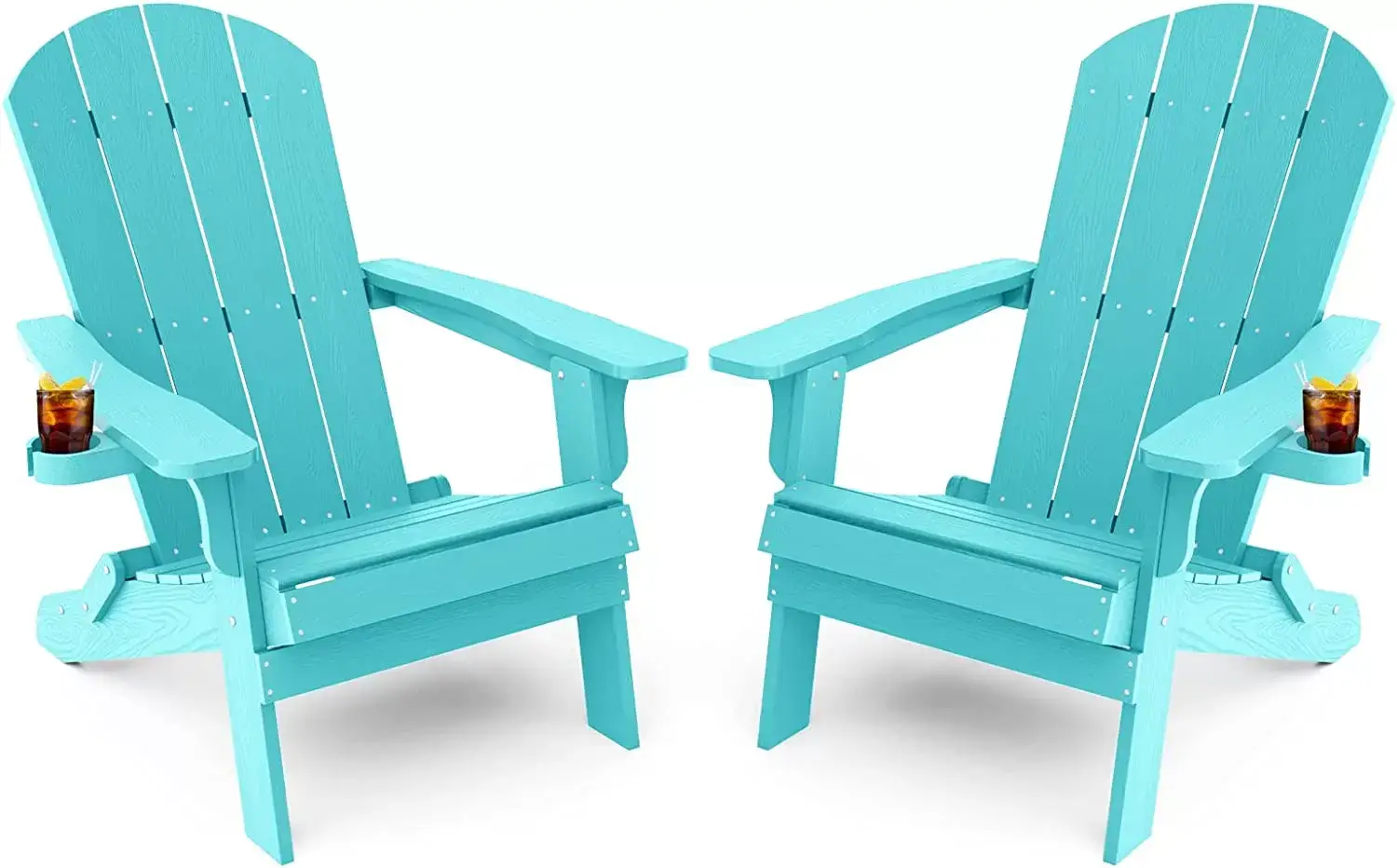 Adirondack Chair ,Patio Chairs 5 Steps Easy Installation,Widely Used in Outdoor, Fire Pit, Deck, Outside, Garden, Campfire Chairs