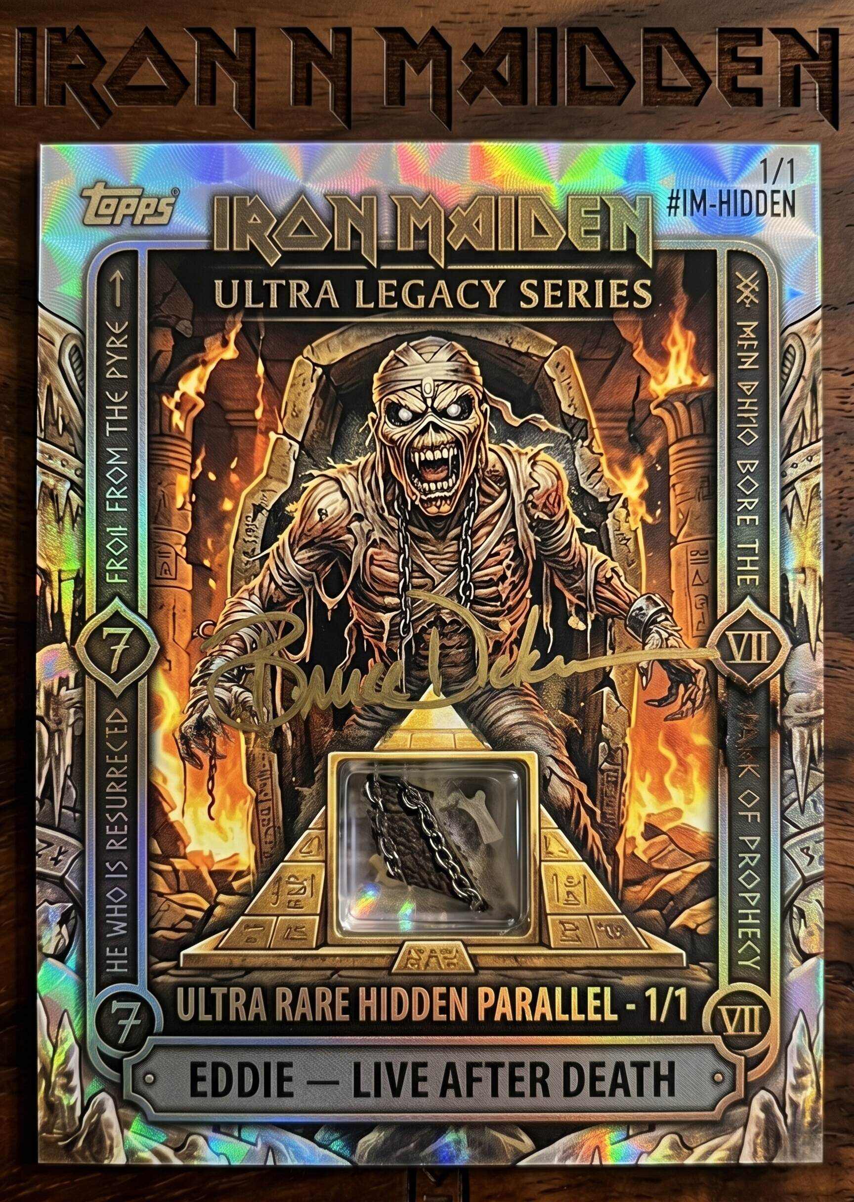 Iron Maiden 50th Anniversary Premium Trading Card Box