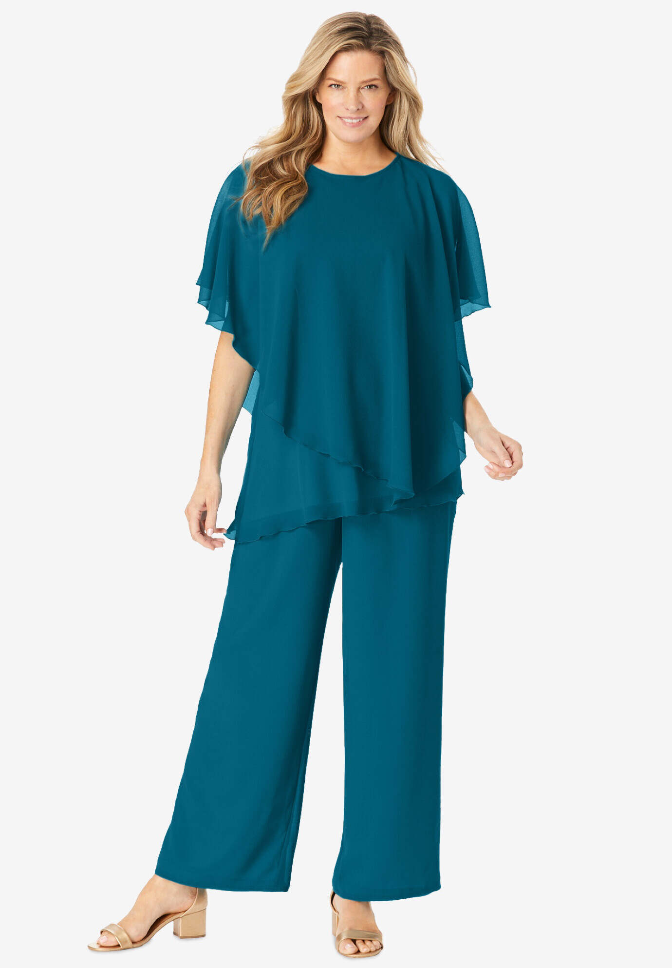 Tiered Top Pant Set