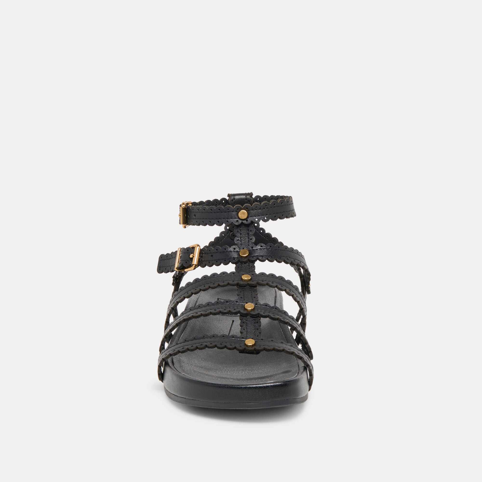 SUSANA SANDALS BLACK LEATHER