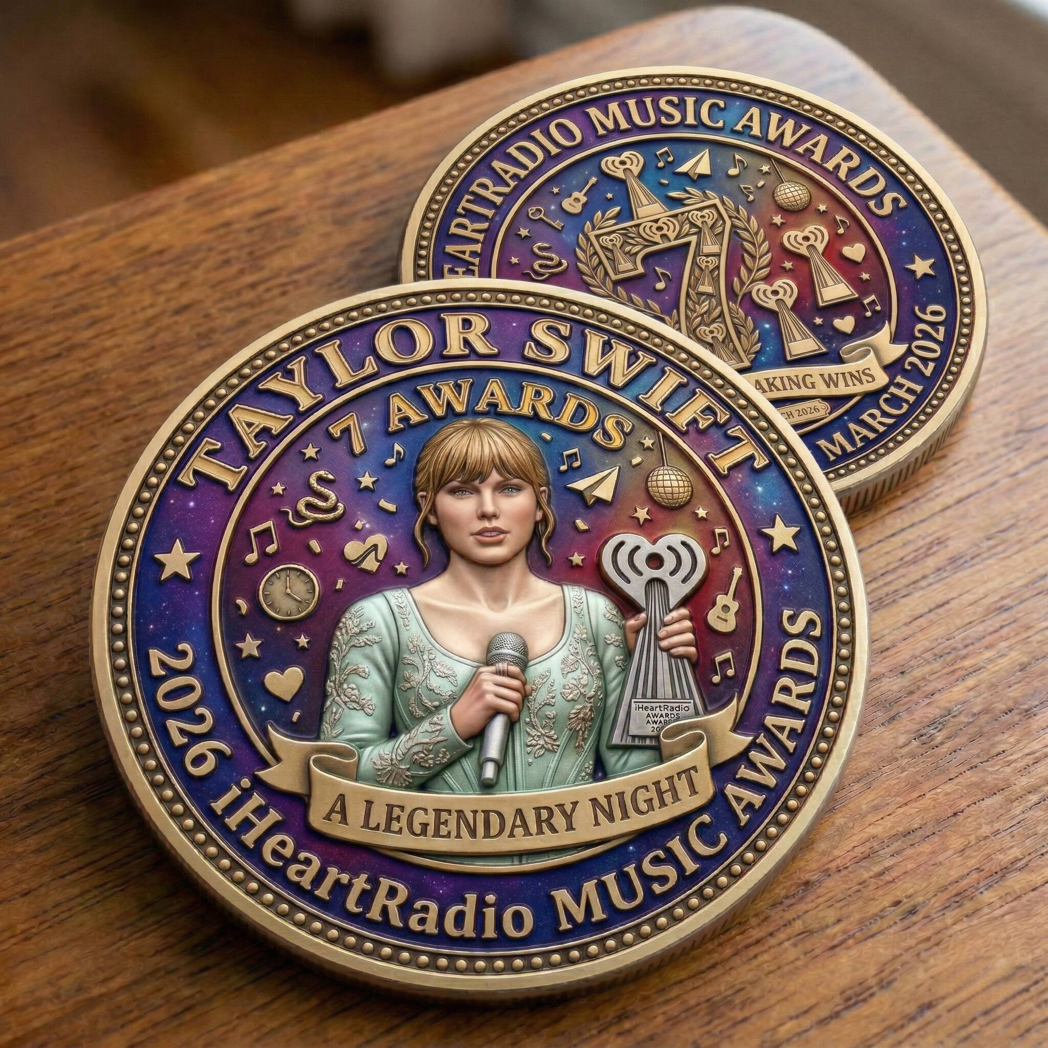 Taylor Swift – 2026 iHeartRadio Music Awards Commemorative Coin