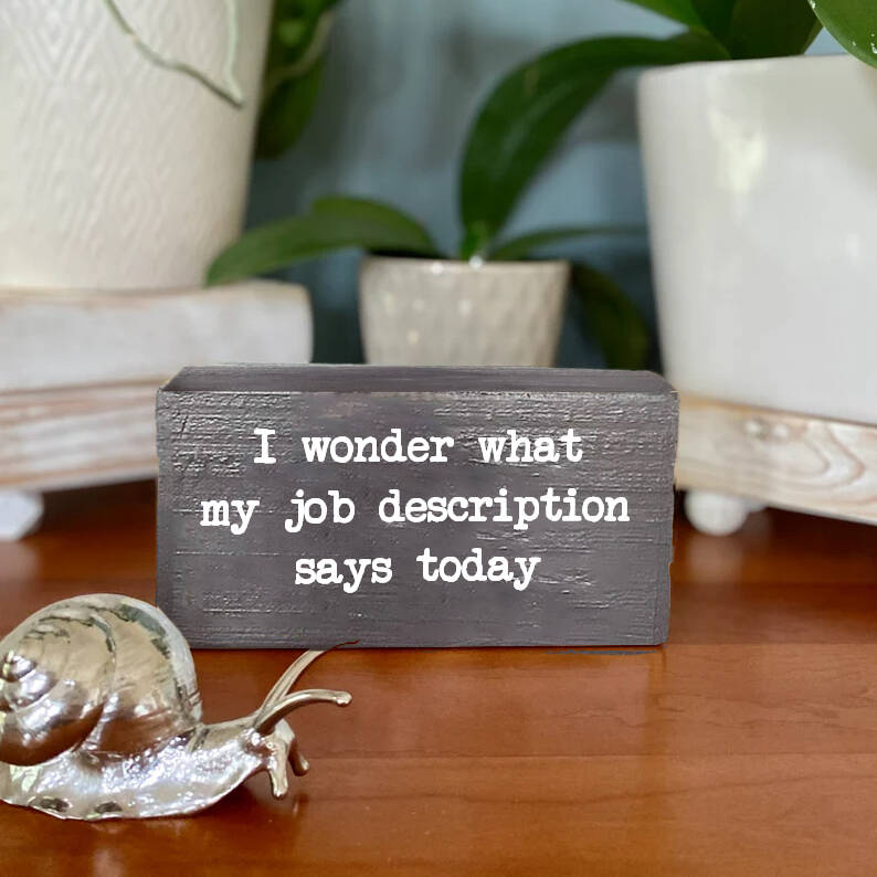 Fun office desk wood sign(🔥Buy 3 Get 1 FREE🔥)