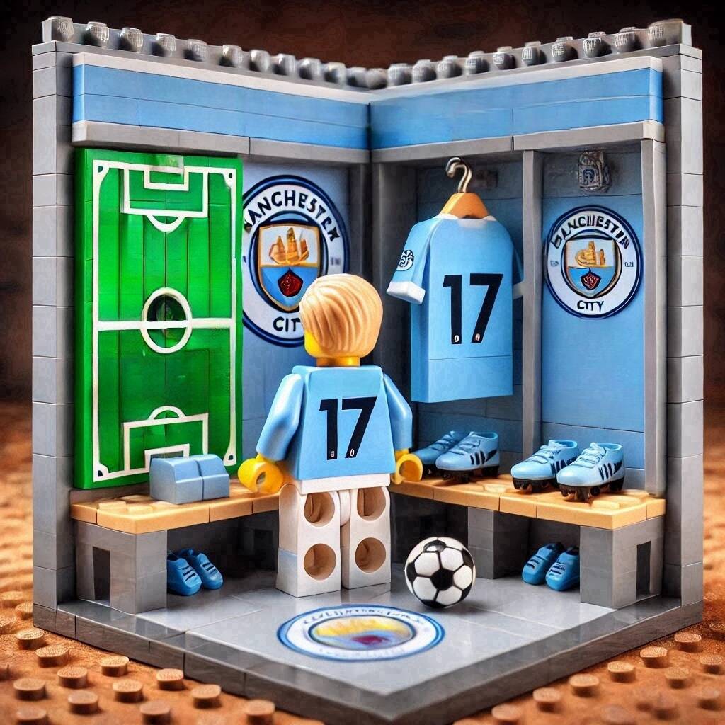 Premier League Locker Room Brick Set