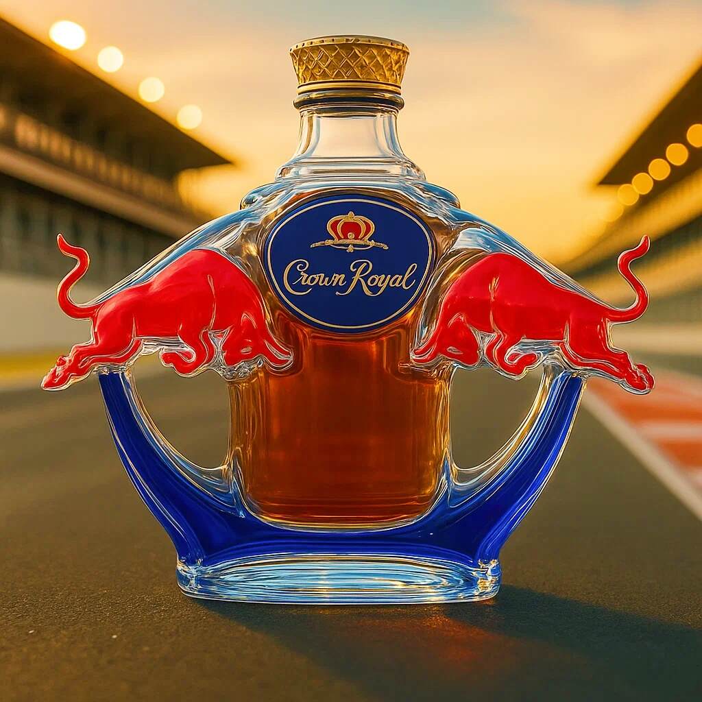 Red Bull Whisky Bottle