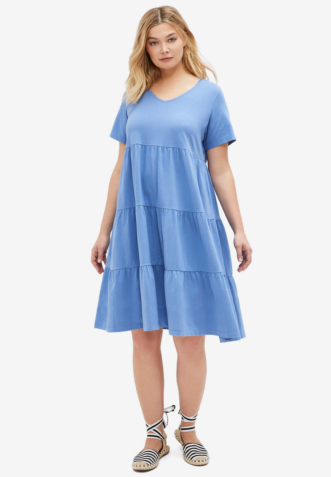 Tiered Tee Dress