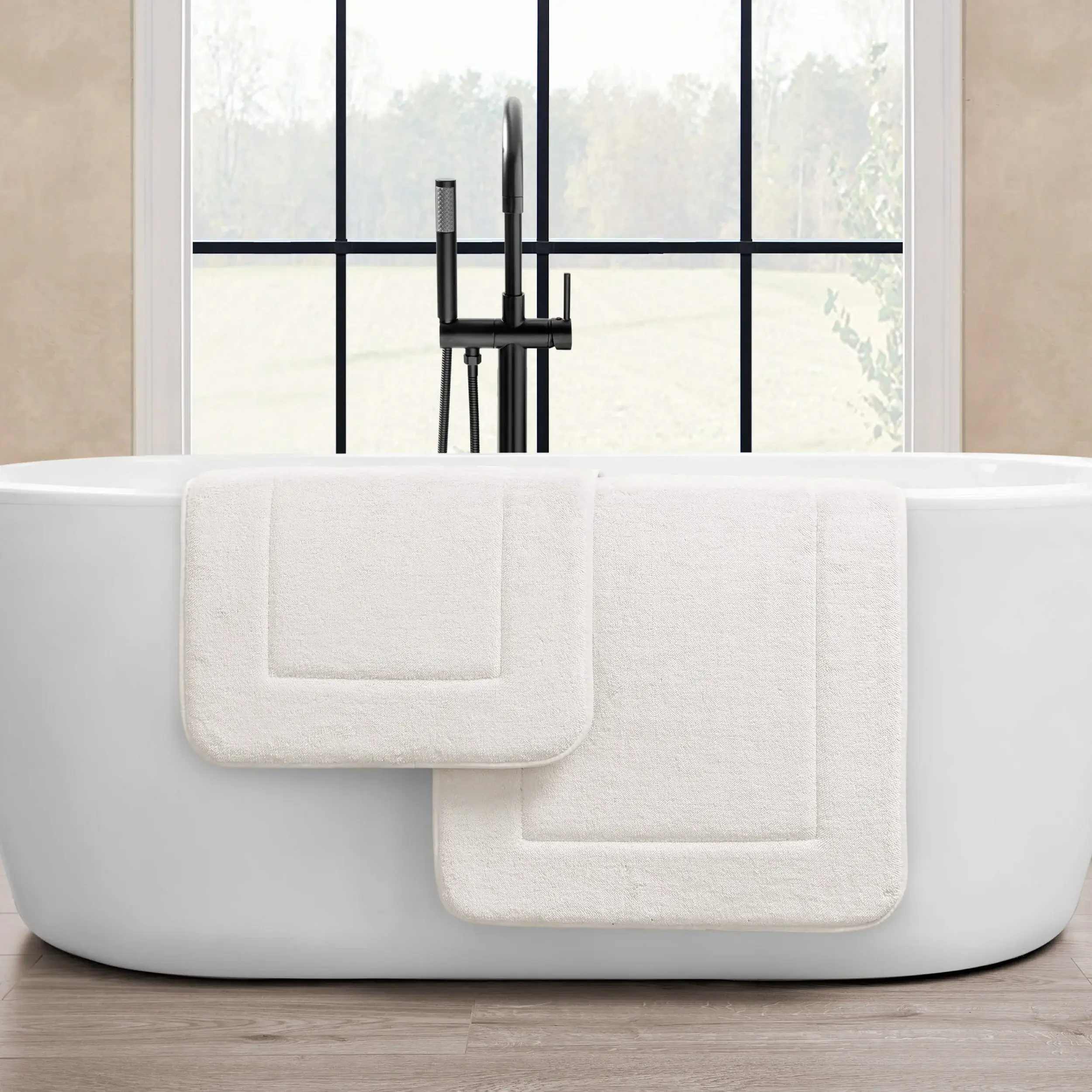 Oliver Brown Terry Memory Foam Bath Mat