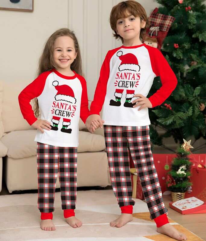Christmas Pajamas Sets Family Matching Sleepwear Loungewear