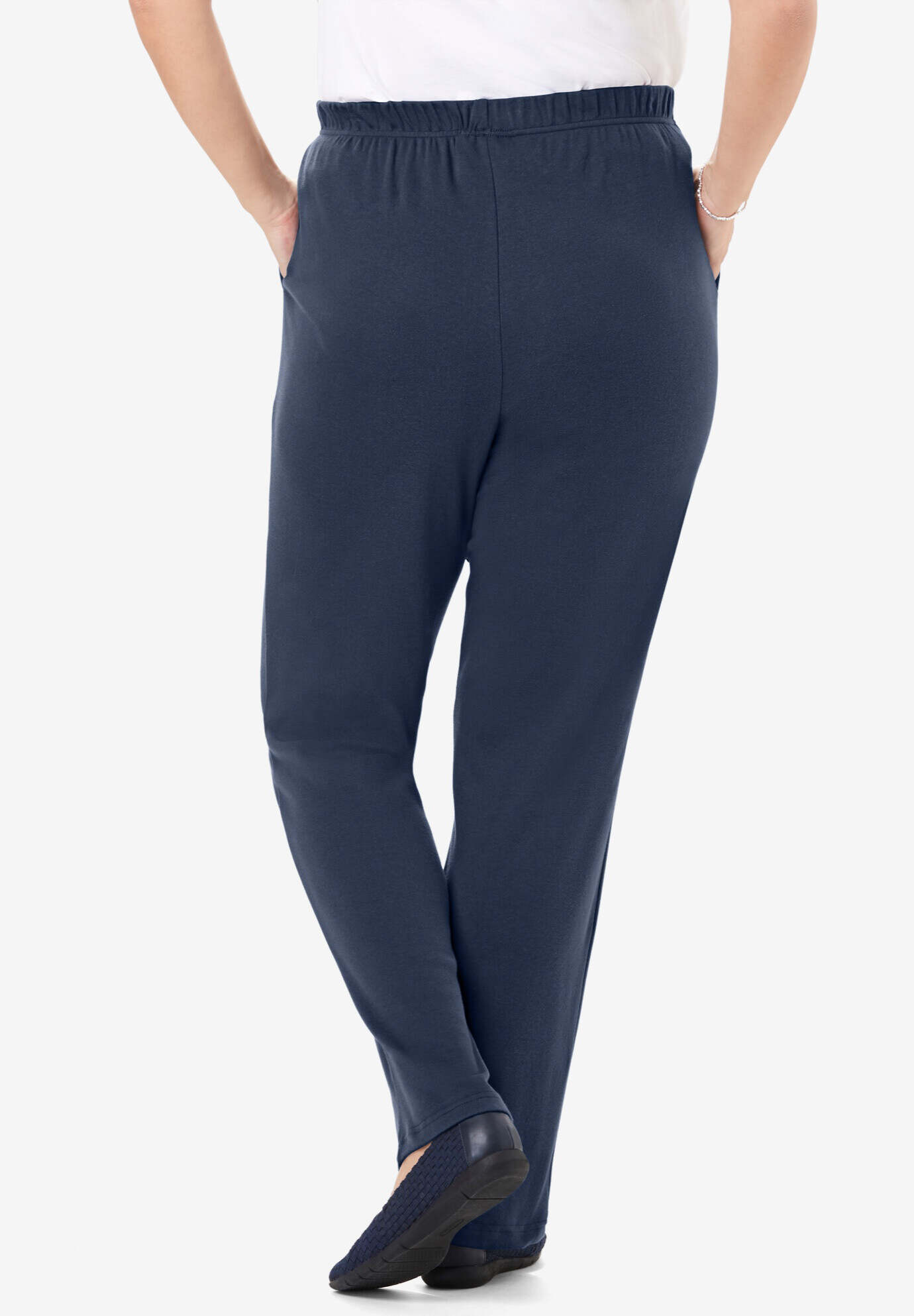 7-Day Knit Straight Leg Pant