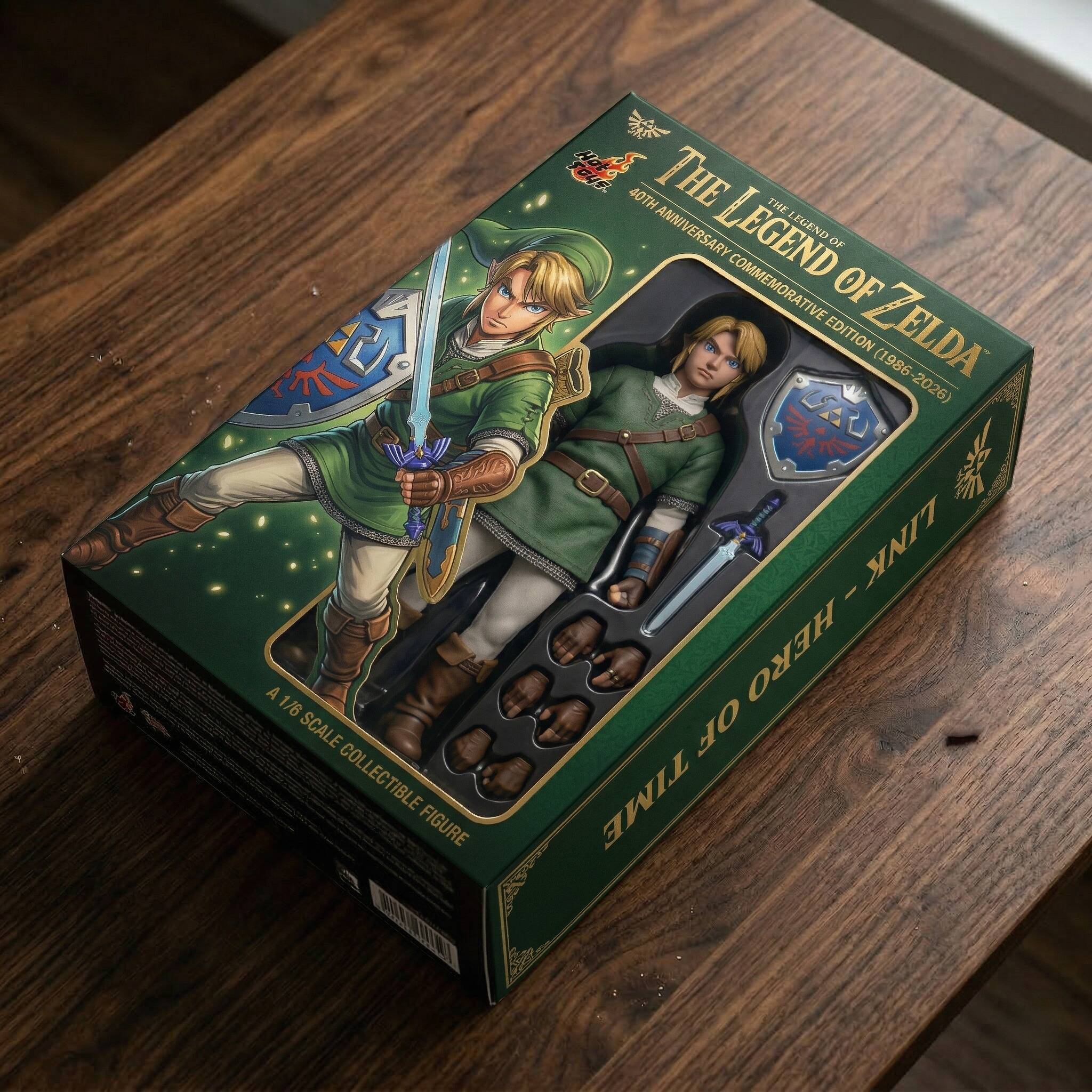 ⚔️The Legend of Zelda 40th Anniversary Hot Toys Scale Collectible Figure（1986-2026）