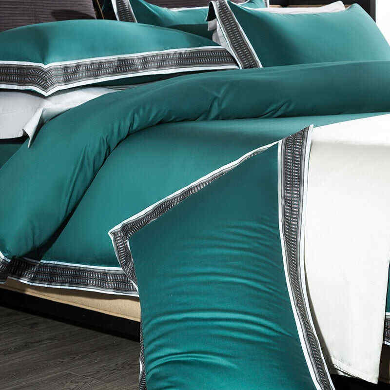 Fezaran Silky Soft Egyptian Cotton Duvet Cover Set