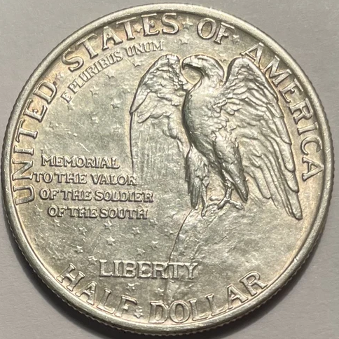 🪙1925 50C Stone Mountain Memorial Half Dollar Commemorative Coin - NGC MS65