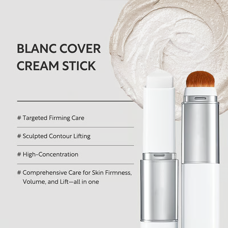 🔥Hot Sale🔥 BLANC Cover Cream Stick V w/ Detachable Brush
