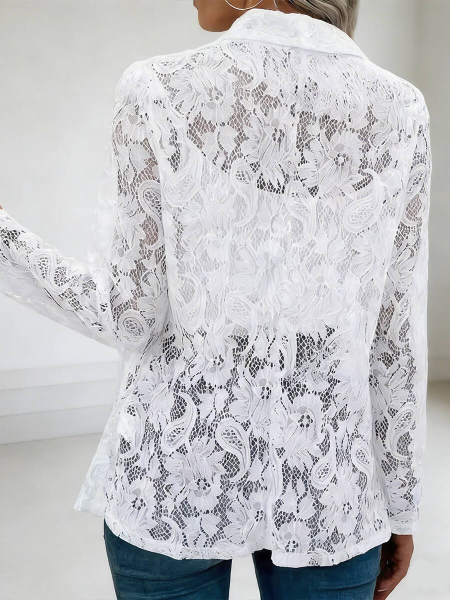 🔥Summer Arrivals🌟Women's Lace Shirt Jacket