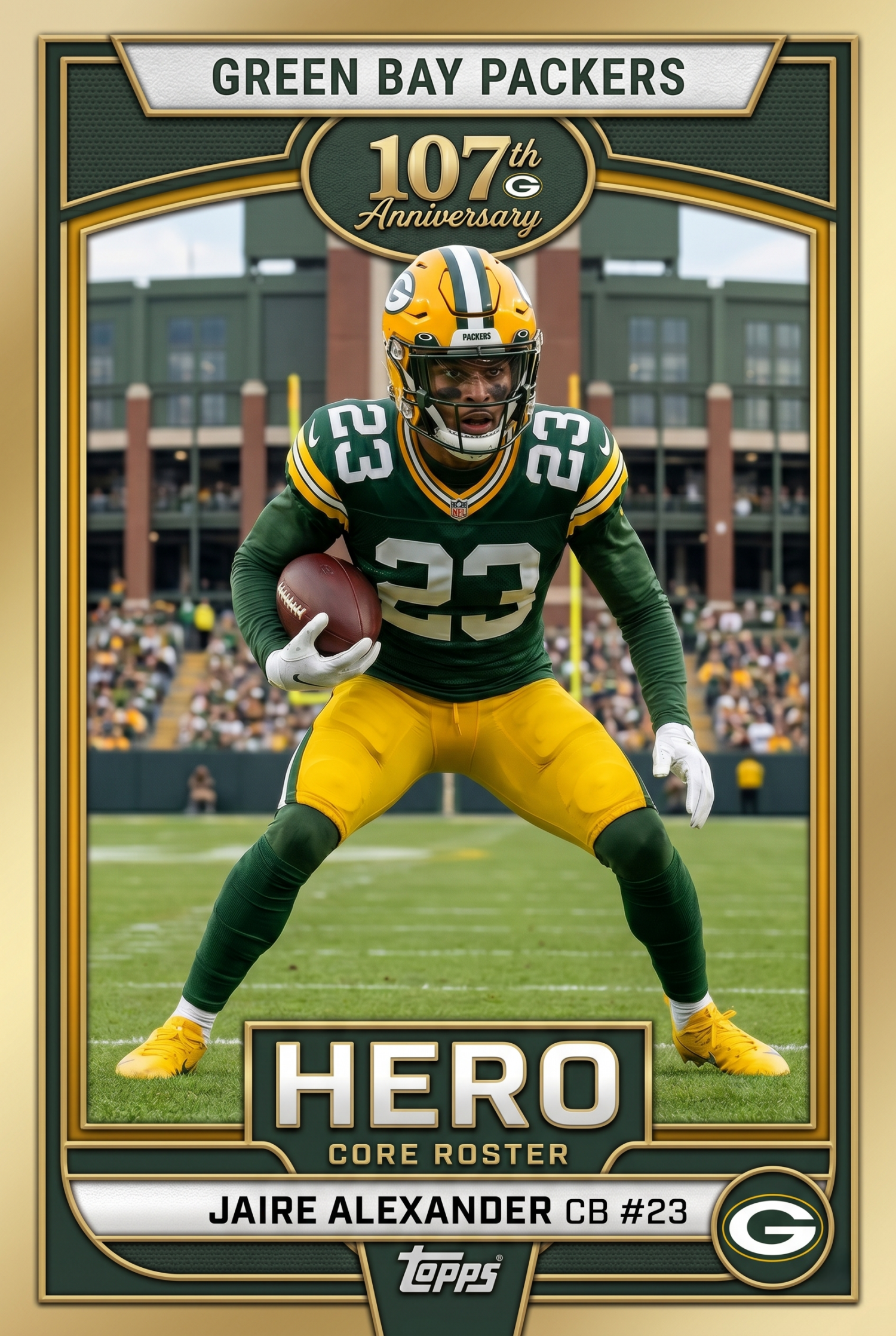 Green Bay Packers 107th Anniversary Hobby Box