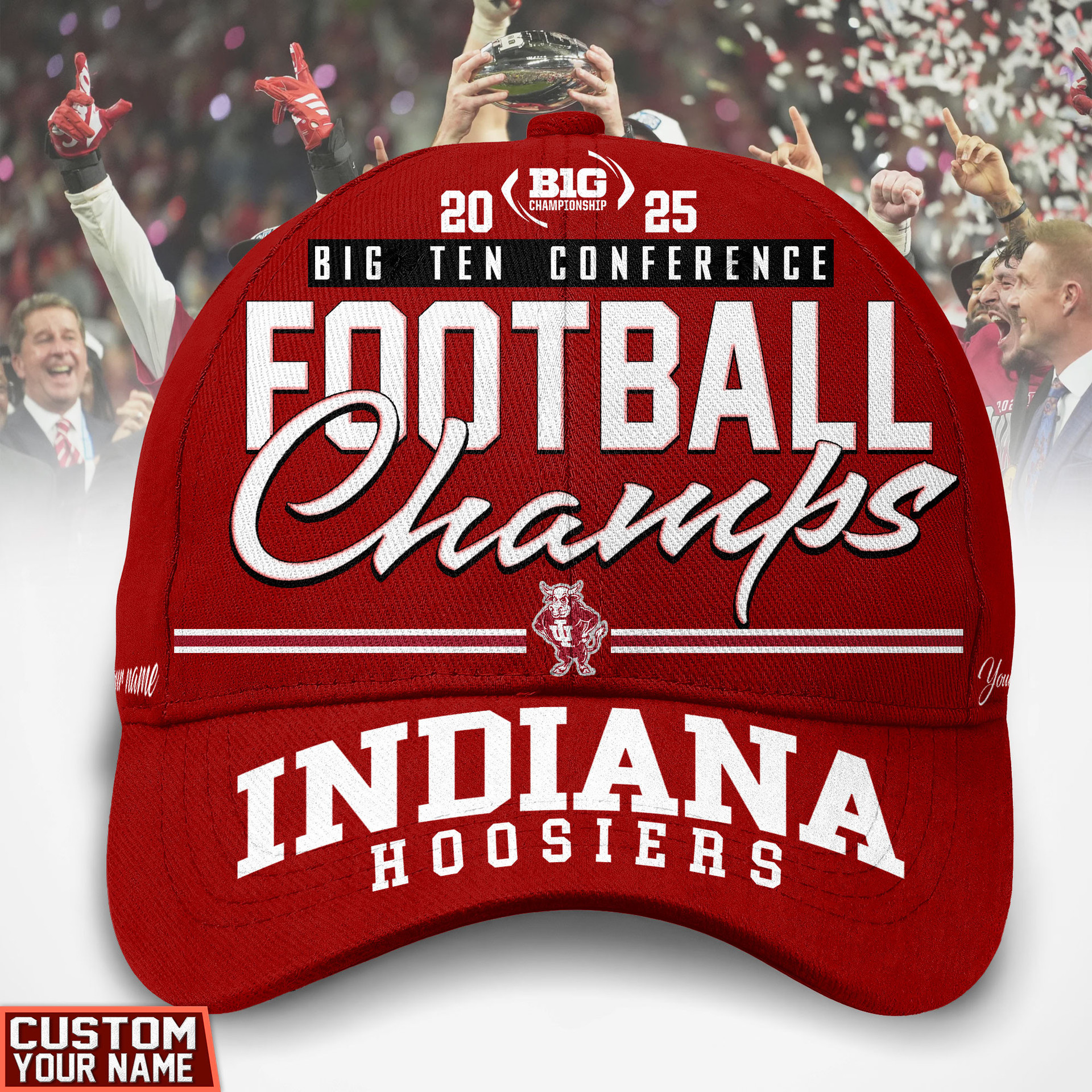 Indiana Hoosiers | Premium NCAA  Big Ten Conference Champions Cap TD