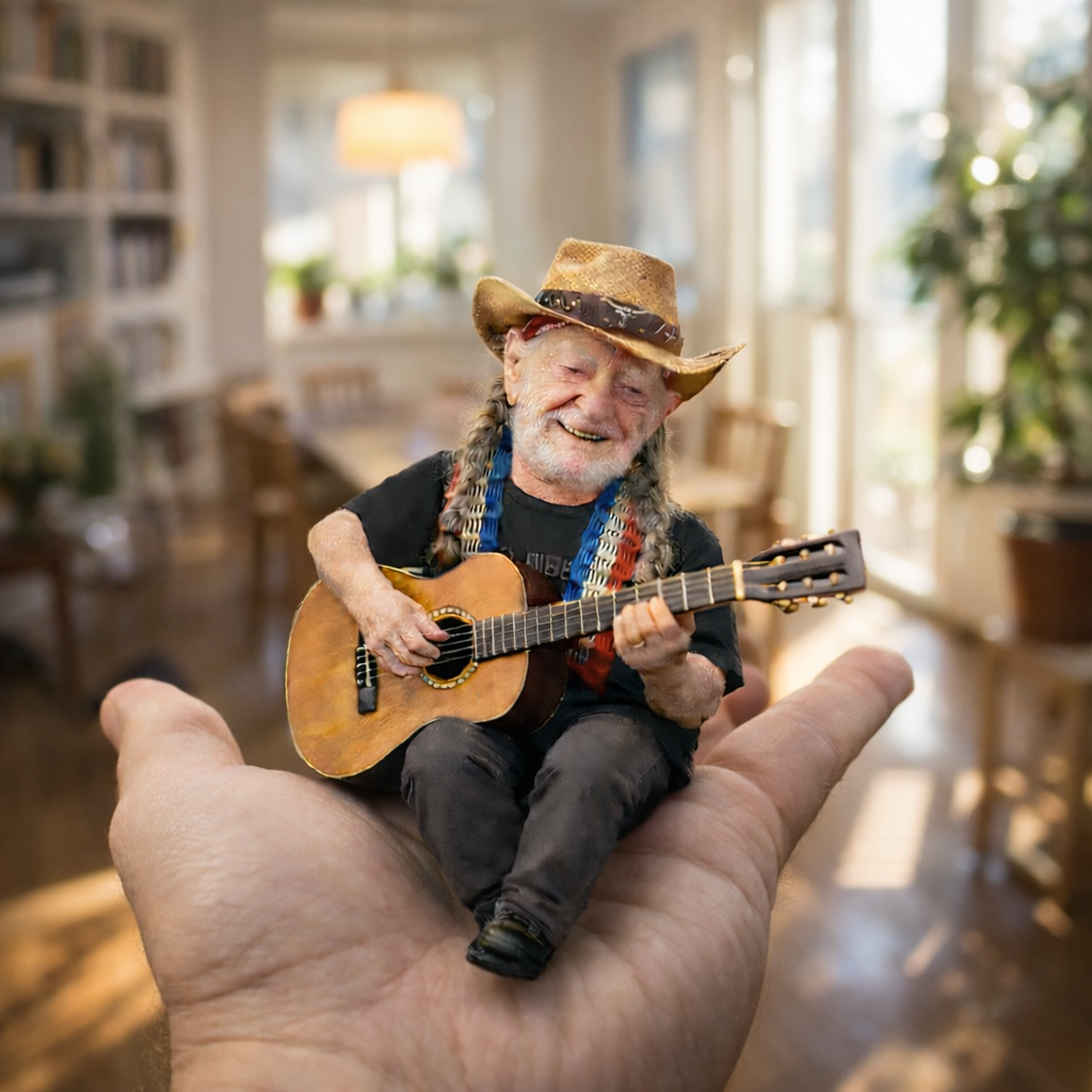 Willie Nelson – Still Playing the Song Collectible Figurine