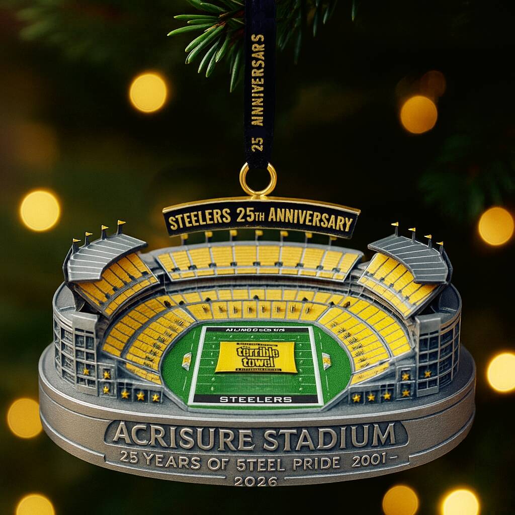 Acrisure Stadium 25th Anniversary Ornament