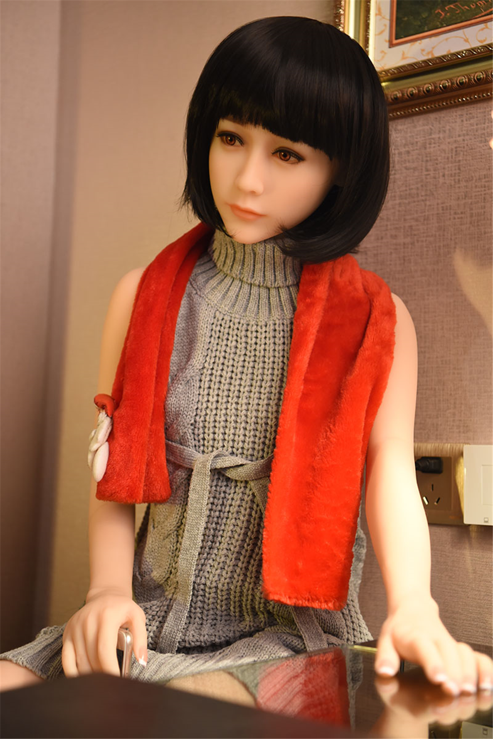 Colleen 5ft51 / 168cm #37 Head TPE Realistic Flat Chest Sex Doll