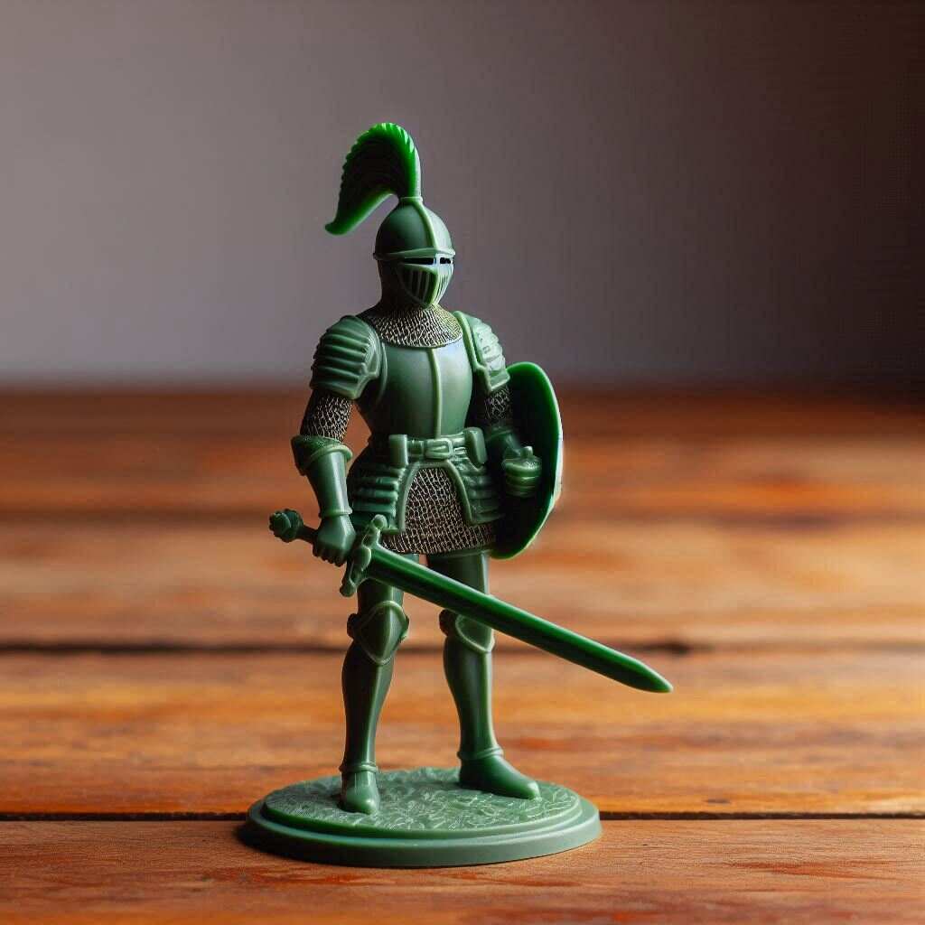Medieval Green Army Men