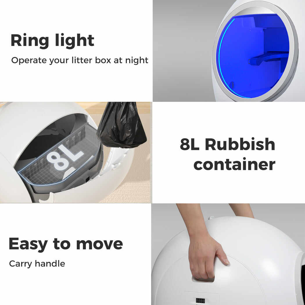 Automatic Self Cleaning Cat Litter Box