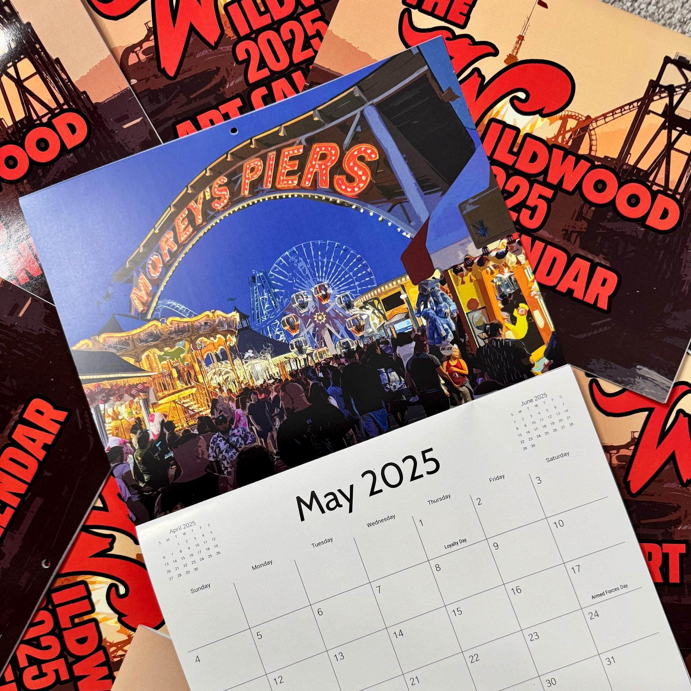 Wildwood NJ 2025 Calendars