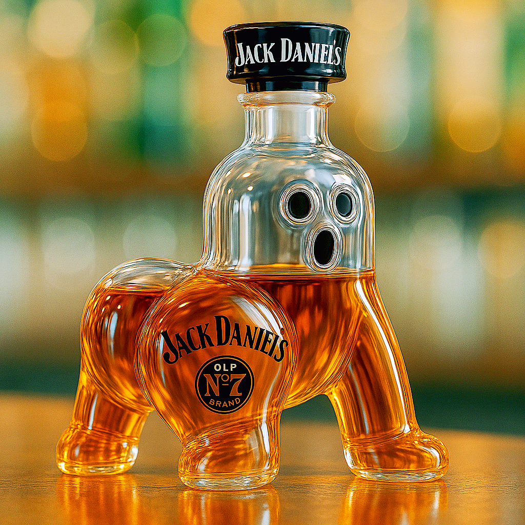 Boo-Tender Whiskey Bottle