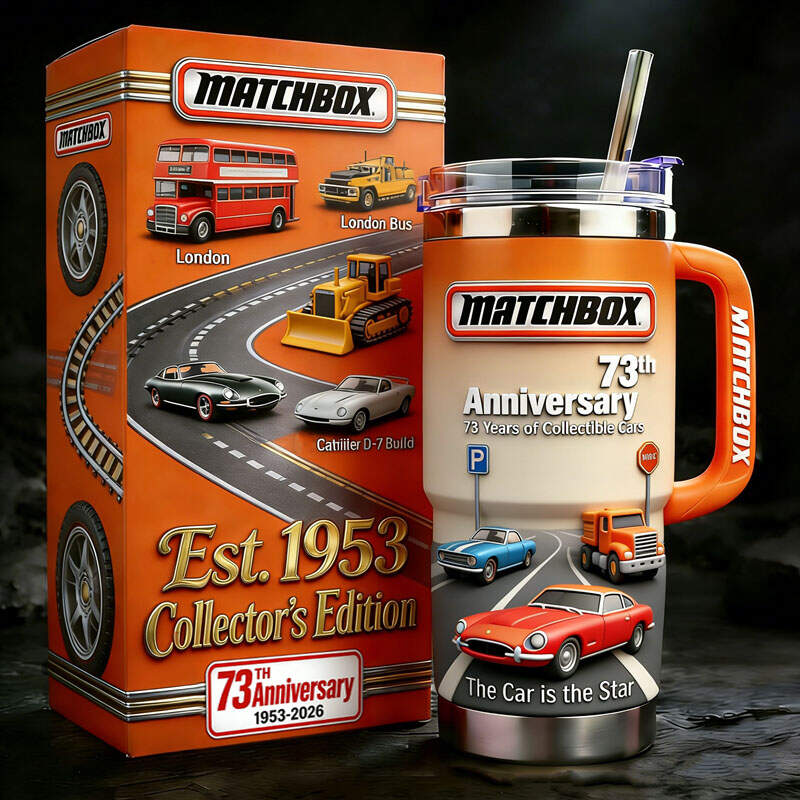 Matchbox 73th Anniversary Tumbler